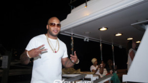 Flo Rida’s “My House” Release Party on a Yacht in Miami