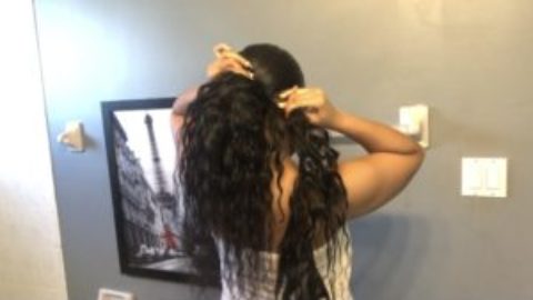 Beauty Tip Tuesday : Installing A Ponytail Weave For Beginners ( No Pins)