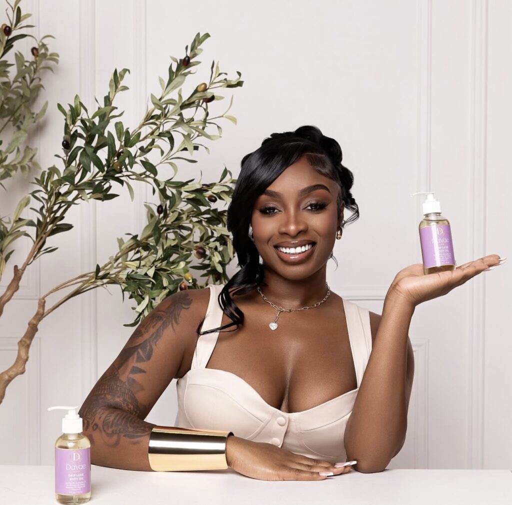 Glow Boldly. Love Deeply. Live Unapologetically. Shakerria “¡Candy” Davis introduces DaVae SKN